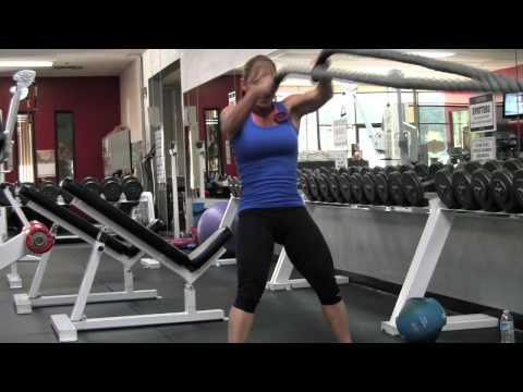 Clifta's Strong Girl Training Rope Whole Body Bootcamp Workout