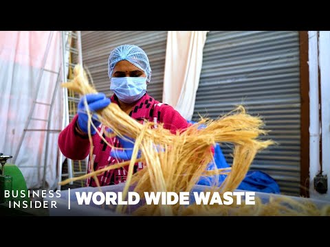 How Banana Plant Waste Is Turned Into Menstrual Pads | World Wide Waste