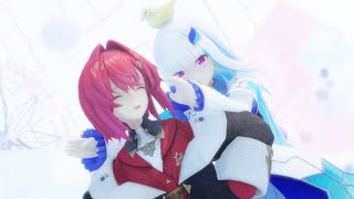【にじさんじMMD】Lap Tap Love【リゼ×アンジュ】2K