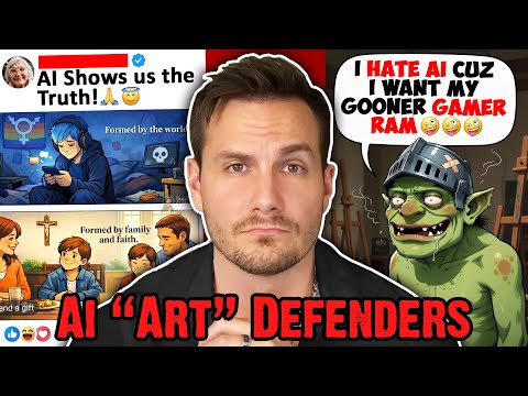 "AI Art Defenders" are Unhinged