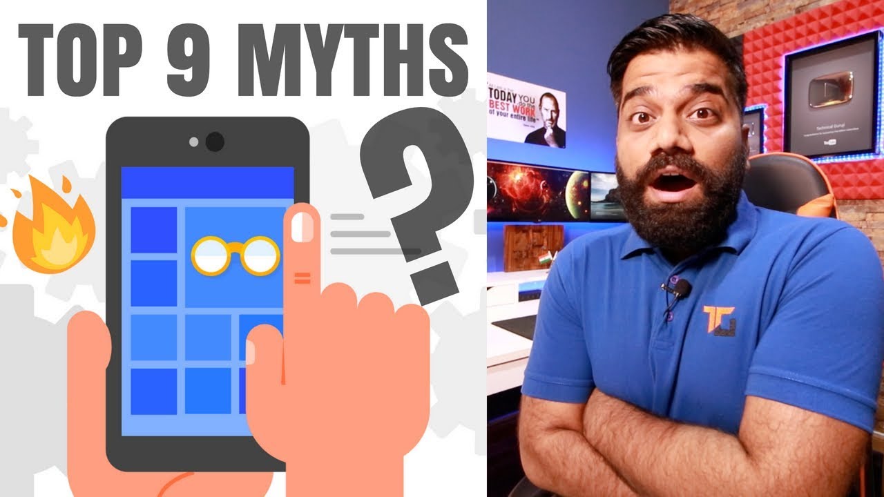 TOP 9 Smartphone Myths 🔥🔥🔥 True or False??