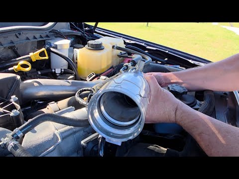 6.7 Powerstroke Cold Side Intercooler Hose Replacement with Rudy's Performance Kit! Very Economical!