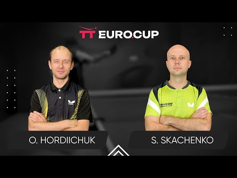 18:00 Oleksandr Hordiichuk - Serhii Skachenko 01.07.2025 TT Euro.Cup Ukraine Master Table 4