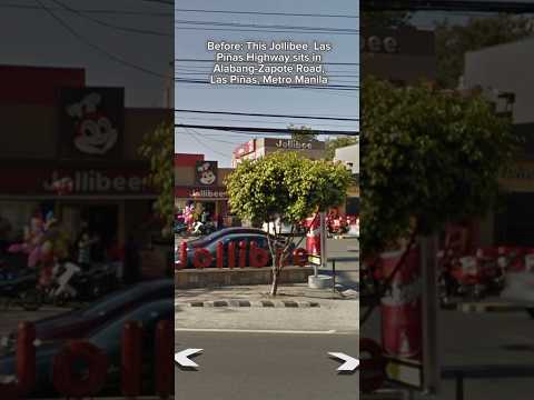 Antes e Depois: Rodovia Jollibee - Las Piñas {Perto do SM Center Las Piñas}