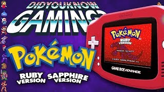 Pokemon Ruby & Sapphire - Did You Know Gaming? Feat. Furst