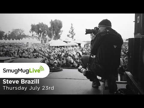 SmugMug Live! Episode 33 - Steve Brazill - ‘Live Music Photography - The Ins and Outs’