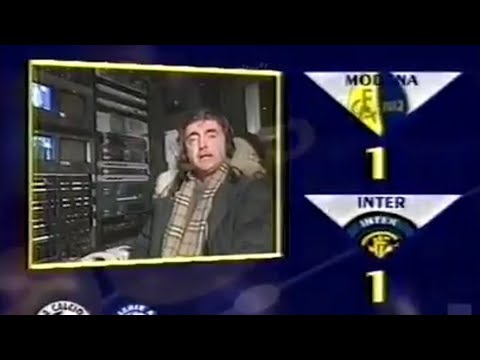 Modena-Inter 1:1, 2003/04 - 90° minuto