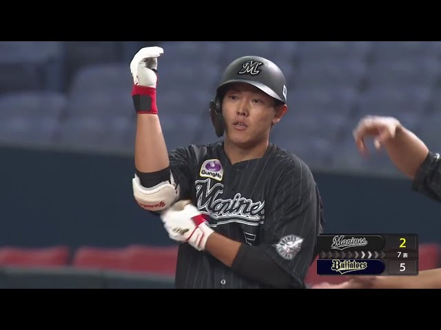 【7回表】オープン戦初安打!! マリーンズ・安田がレフトへのタイムリーヒット!! 2020/3/4 B-M
