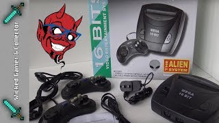 Sega Megadrive / Genesis 3 - Clone System with Alien Tech Inside !