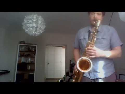 Bob Mintzer easy jazz etudes. Blues 3.