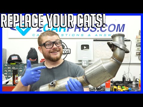 How to Replace Catalytic Converters | EASY! | Code P0420 P0430