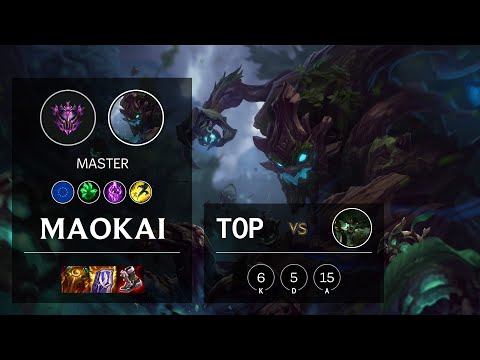 Maokai Top vs Warwick - EUW Master Patch 11.12