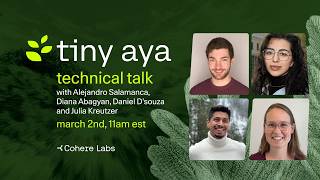 Tiny Aya Technical Talk
