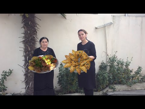 Samsa, the national bread of Uzbek cuisine\Vegetable cutlet in the oven from my own recipe book
