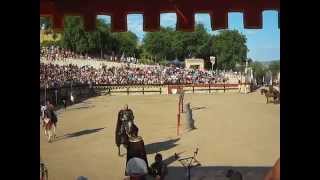 preview picture of video 'Torneo medieval en Hita: Presentación de los caballeros'