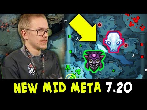 NEW MID META in 7.20 — Topson Ancient Apparition vs Dazzle