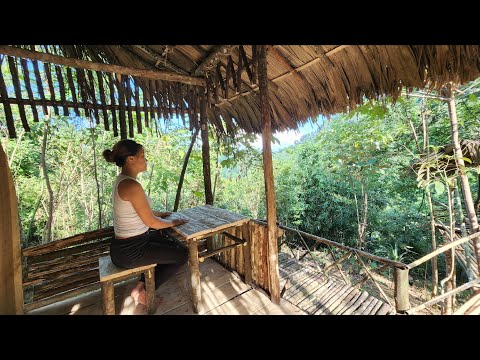 Full VIDEO: 200 days, building a new life, building a farm, making furniture from wood