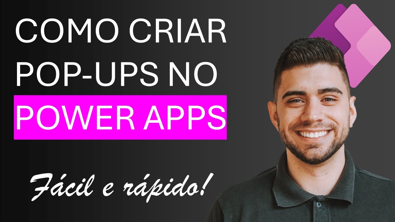 COMO CRIAR POP-UP NO POWER APPS - MANEIRA MAIS SIMPLES POSSÍVEL!!!