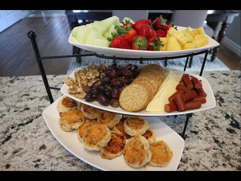 Tiered Tray Food Entertaining | How to Display Food on...