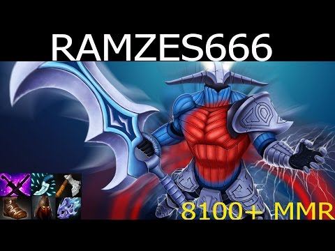 Dota 2 - RAMZES666 8100+ MMR Play Sven - Ranked Match Gameplay