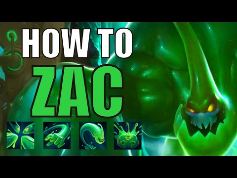 How to play ZAC Jungle guide SEASON 12 jg |Best Build/Runes | Zac Jungle Season 12 League of Legends