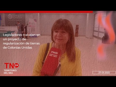 Legisladores trabajan en un proyecto de regularización de tierras de Colonias Unidas