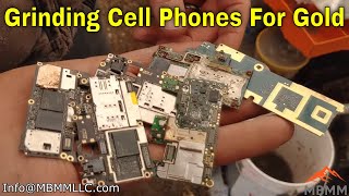 Gold Recovery From Old Cell Phones & Electronics