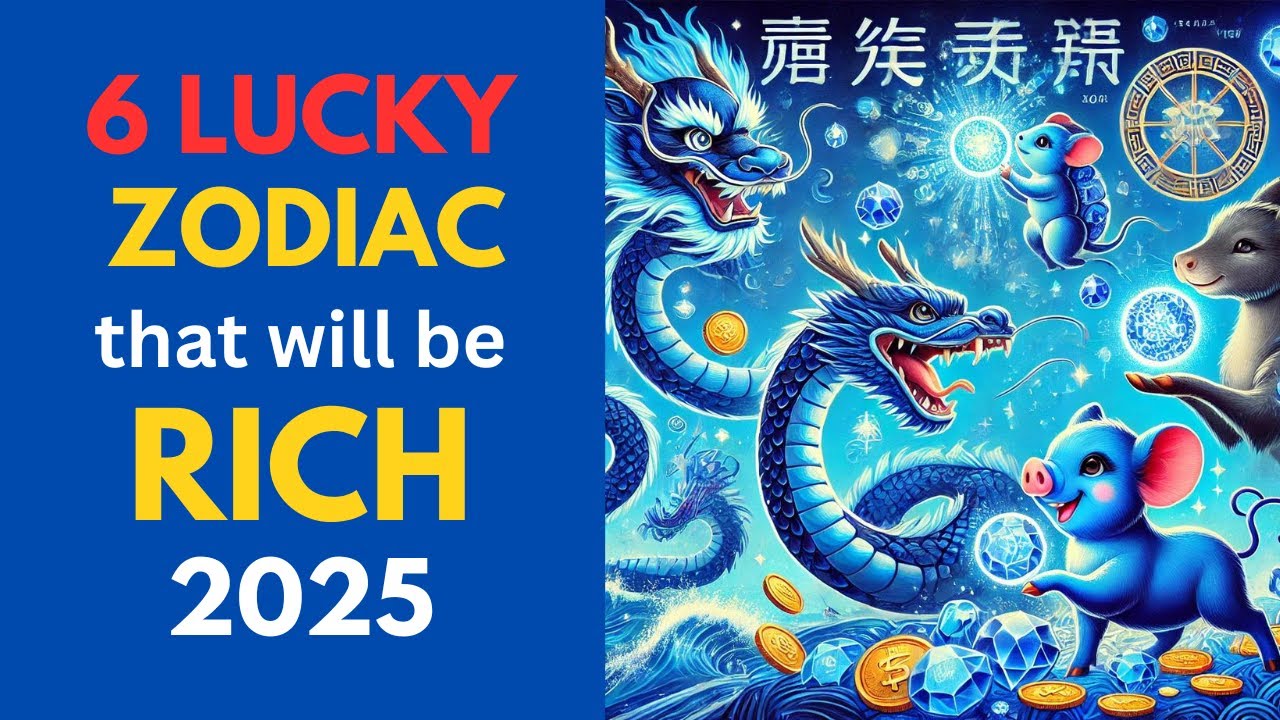 6 Luckiest Chinese Zodiac Signs That Will Be Rich In 2025 | Nostradamus Prophecy 🌟💰