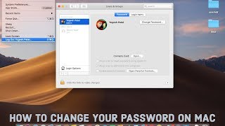 How to Change Your Password on Mac