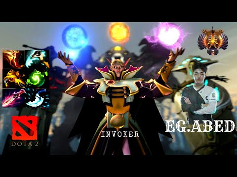 EG.ABED - Invoker with 20/3/31 Rank 2 MMR Gameplay - Dota 2 Pros
