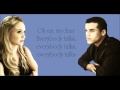 Glee - Everybody Talks (lyrics) 