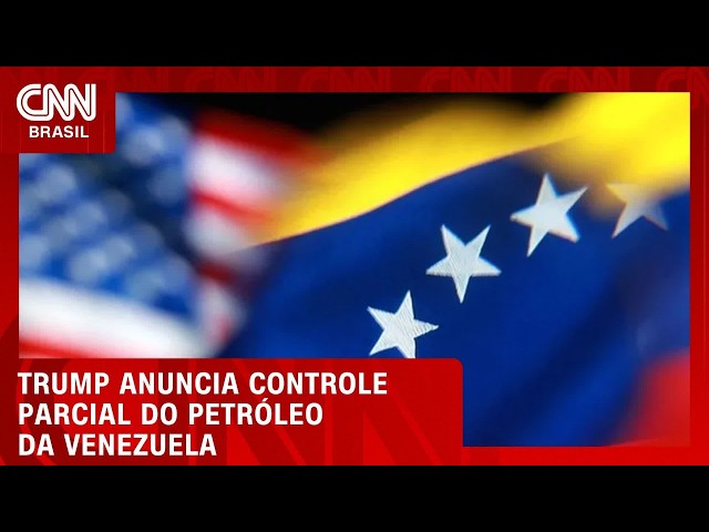 Trump anuncia acordo que garante aos EUA controle de petróleo da Venezuela | CNN AGORA