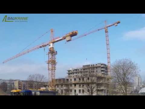 Klatkowanie (podwyższanie) żurawia wieżowego BAUKRANE