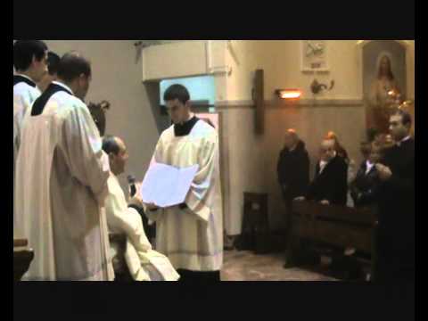 Michele e Raffaele entrano a far parte della famiglia dei Padri Rogazionisti.wmv