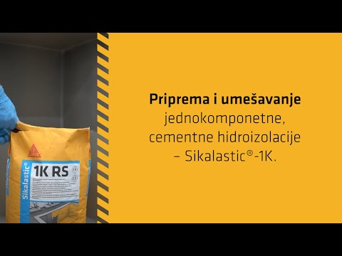 Sikalastic-1K: Hidroizolacija terase i lepljenje keramike