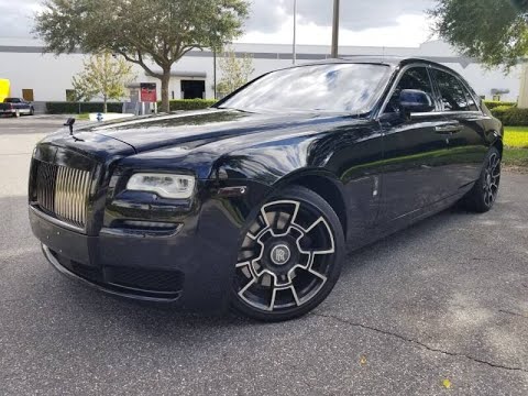 RARE! Rolls-Royce Ghost Black Badge Edition with STARLIGHT CEILING!