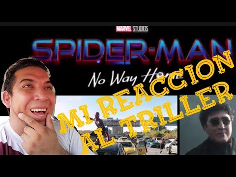 "tube luchyn" mi reaccion al triller de spiderman no way home #marvel #sony #sin retorno acasa