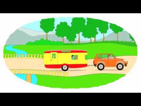 Zeichentrick-Malbuch - Die Wohnmobile