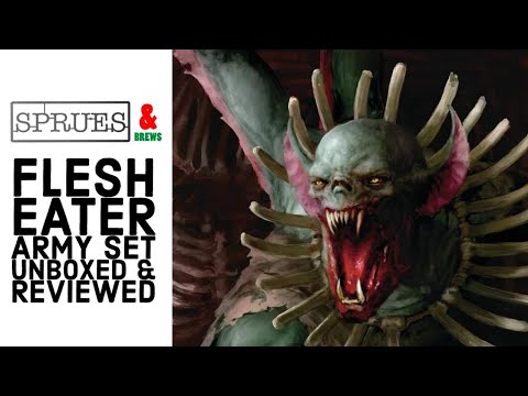 Flesh-Eater Courts Army Set Unboxing and 2023 Battletome Review Warhammer Age of Sigmar