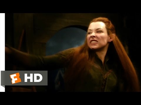 The Hobbit: The Desolation of Smaug - Legolas and Tauriel Scene (7/10) | Movieclips