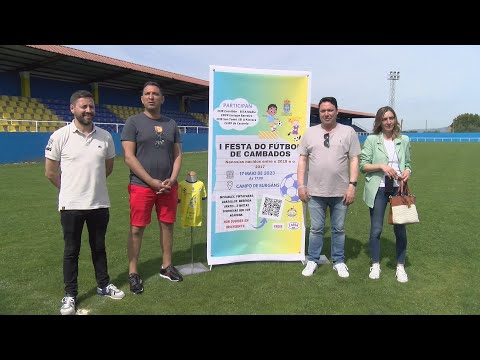 O CJ Cambados organizará unha festa do fútbol cos máis pequenos e pequenas da vila