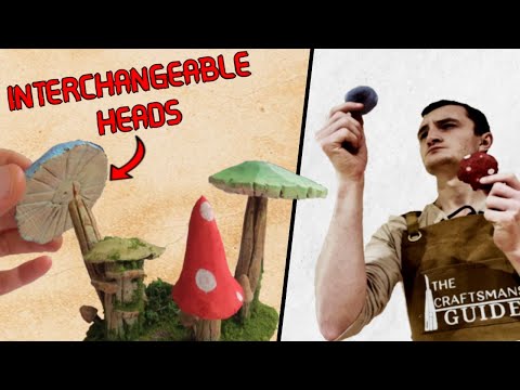 Step-by-Step Guide to Crafting Realistic Foam Mushroom Terrain for D&D, Wargaming and TTRPG