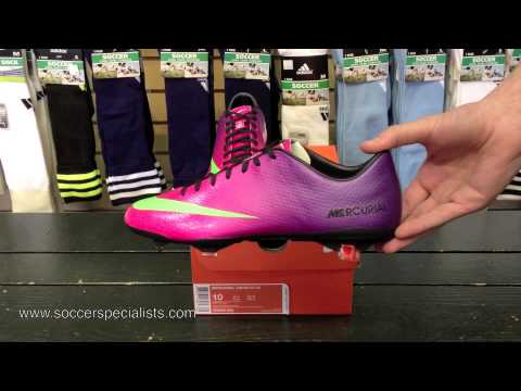 Nike Mercurial Vapor IX FG ACC Fireberry/Red Plum/Electric Green Unboxing