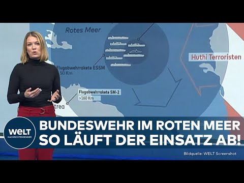 KRIEG IN NAHOST: Einsatz gegen Huthi! "Hessen" nimmt Kurs auf Rotes Meer - was kann die Fregatte?