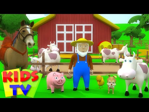 Kids TV Nursery Rhymes | Old MacDonald had a Farm | old macdonald for kids | kids tv songs Video