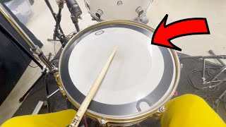 Video thumbnail for Big Fat Snare Drum - Donut XL 14" - Review by Goose Reviews