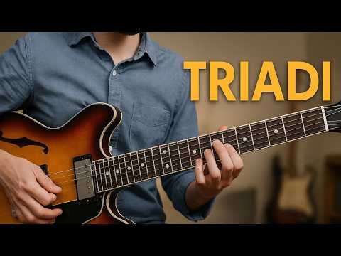 Inizia a suonare le triadi COSÌ per FAR ESPLODERE il tuo modo di suonare la CHITARRA