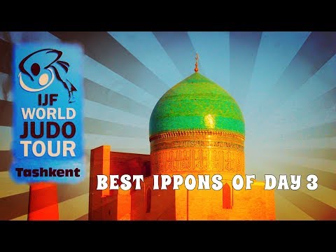 Best ippons in day 3 of Judo Grand Prix Tashkent 2017