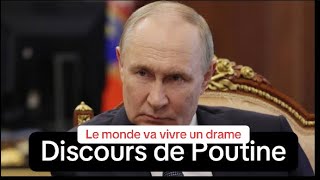 Poutine affole le Monde avec ce discours 