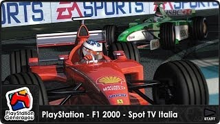 PlayStation - EA Sports F1 2000 - Spot TV Italia (2000)